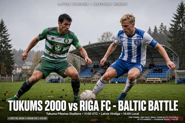 Tukums 2000 vs Riga FC: Riga FC cần ba điểm để bám đuổi RFS trong cuộc đua vô địch, Tukums tìm cách chặn hàng công mạnh nhất giải