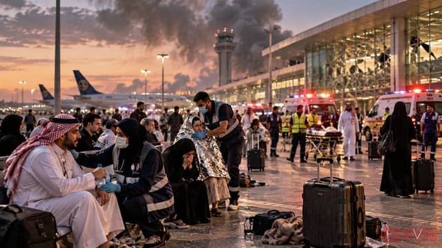 Vụ tấn công sân bay Riyadh khiến 12 người thiệt mạng, thế giới lên án và lo ngại chiến tranh Yemen lan rộng