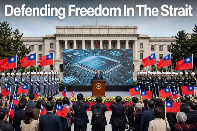 Thông điệp Quốc khánh Song Thập của Đài Loan: Tăng cường quốc phòng và lời kêu gọi liên minh dân chủ trước sức ép từ Bắc Kinh