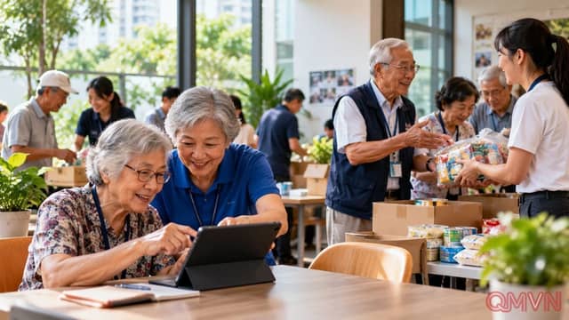 Không cần kinh nghiệm, người cao tuổi Singapore vẫn có thể bắt đầu hành trình tình nguyện và tìm thêm ý nghĩa trong cuộc sống
