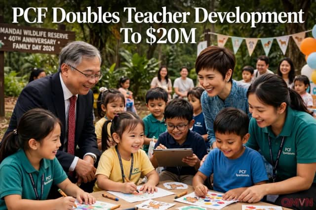 Hệ thống mầm non lớn nhất Singapore tăng gấp đôi đầu tư cho đội ngũ lên 20 triệu SGD, giảm gánh nặng hành chính cho giáo viên
