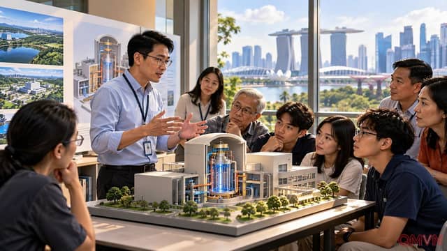 Singapore có hội NUCLEUS giúp người dân hiểu điện hạt nhân, mở đối thoại khoa học trước những lựa chọn năng lượng tương lai