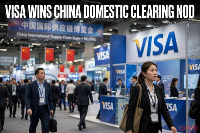 Ngân hàng Trung ương Trung Quốc bật đèn xanh cho Visa thâm nhập thị trường thanh toán nội địa