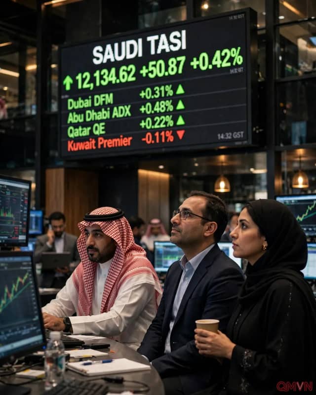 Thị trường chứng khoán Vùng Vịnh hồi phục thận trọng giữa căng thẳng an ninh tại Saudi Arabia