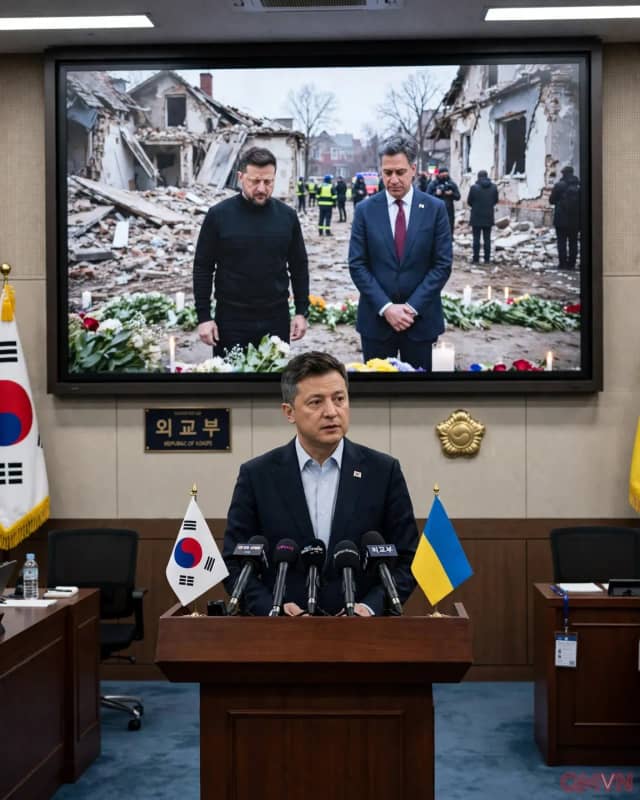Sóng Gió Ngoại Giao Seoul - Kyiv: Hàn Quốc Kiên Quyết Yêu Cầu Ukraine Xin Lỗi Vụ Tiết Lộ Tù Binh Triều Tiên