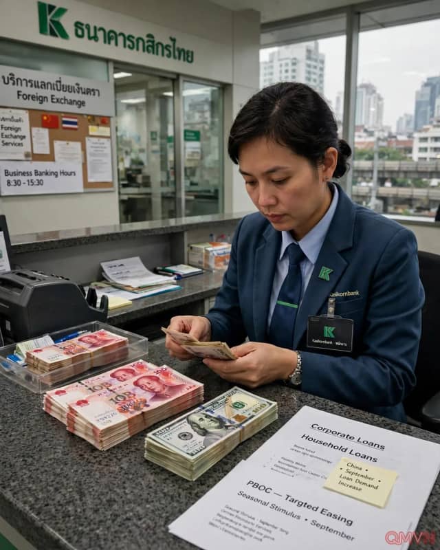 Tín dụng mới tại Trung Quốc tăng vượt dự báo trong tháng 9 nhờ gói kích thích, nhưng nhu cầu vay của người dân và doanh nghiệp vẫn yếu
