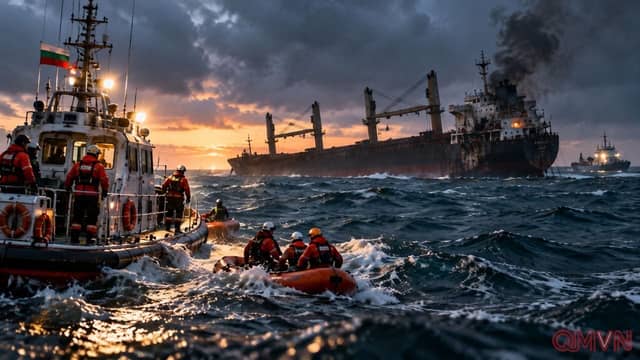 Tàu hàng chìm trên Biển Đen, Bulgaria nghi Nga đứng sau các đợt tấn công bằng thiết bị bay không người lái