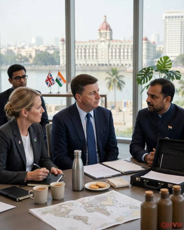 Từ Mumbai, Bộ trưởng Anh Douglas Alexander cho rằng gắn kết thương mại chặt chẽ với EU là phần thưởng lớn hơn những thỏa thuận tự do thương mại riêng lẻ