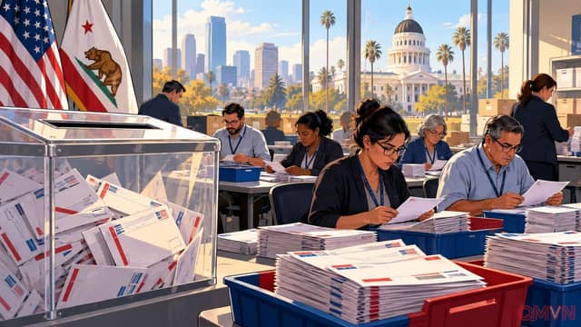 Bộ Tư pháp Mỹ gây sức ép lên California về nghi vấn cử tri không có quốc tịch trước cuộc bầu cử giữa nhiệm kỳ