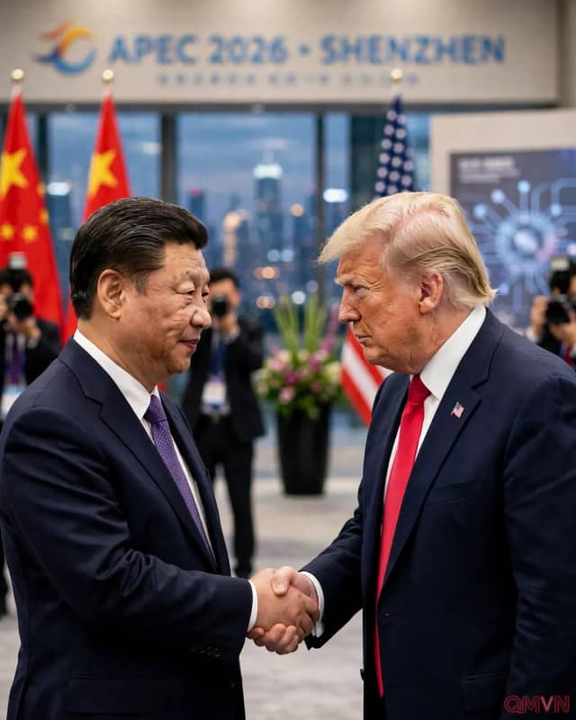 Mỹ và Trung Quốc chạy đua định hình chương trình nghị sự về AI trước cuộc gặp giữa ông Tập Cận Bình và ông Trump tại Thâm Quyến