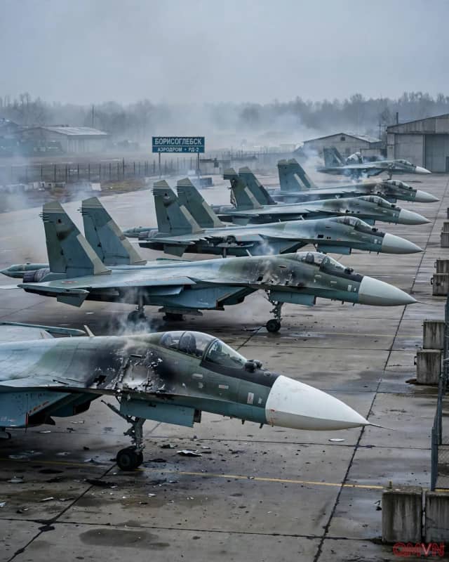 Ukraine tuyên bố tập kích tên lửa Neptune làm hư hại sáu tiêm kích bom Su-34M tại căn cứ không quân Nga