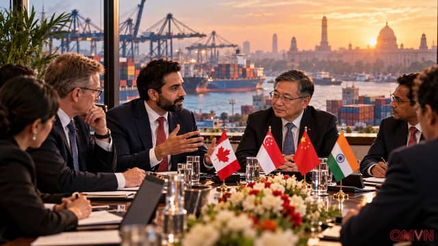 Canada và Singapore củng cố hợp tác kinh tế với Trung Quốc giữa làn sóng tự chủ và tái định hình chuỗi cung ứng toàn cầu