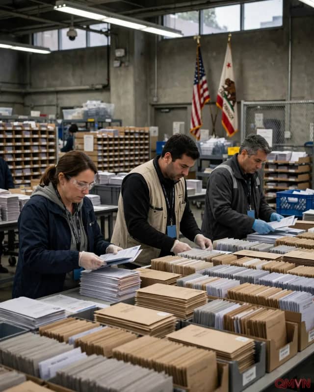Chính quyền Trump cảnh báo quan chức bầu cử California có thể bị truy tố nếu kiểm phiếu của người bị nghi không có quốc tịch Mỹ