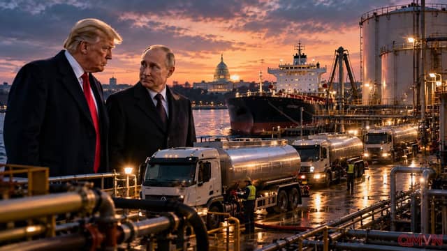 Ông Trump tạm miễn gói trừng phạt Nga sau thỏa thuận diesel, đặt giá năng lượng và sức ép với Moscow vào thế khó