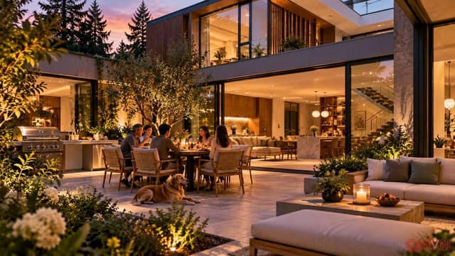 Ngôi nhà 10,7 triệu USD ở Palo Alto trở thành điểm tựa mới cho một gia đình sau ly hôn