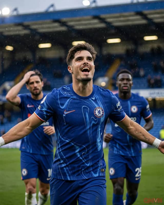 Cú đúp của Pedro Neto giúp Chelsea quật ngã Everton tại Ngoại hạng Anh trong ngày thủ thành Martinez dính chấn thương nặng
