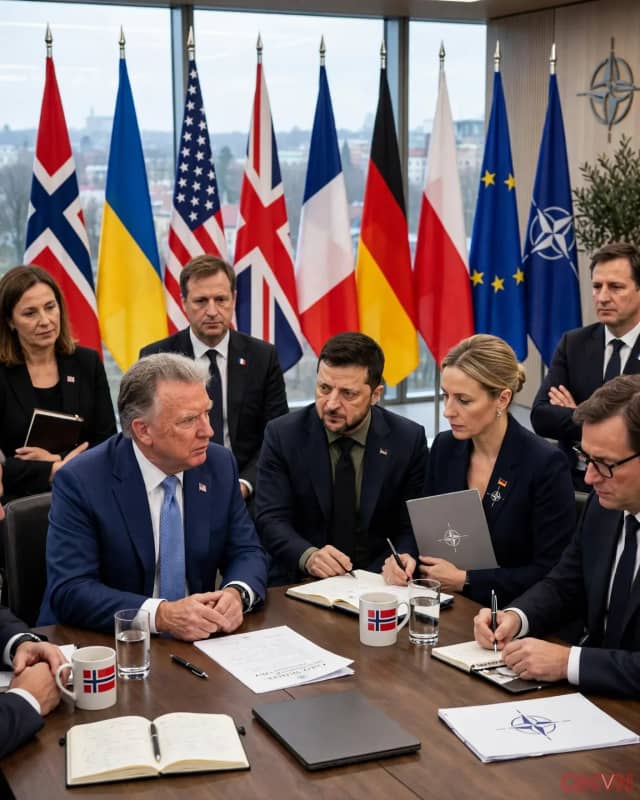 Ngoại giao con thoi: đặc phái viên Witkoff tới Oslo đàm phán với Zelensky rồi sang Nga gặp Putin