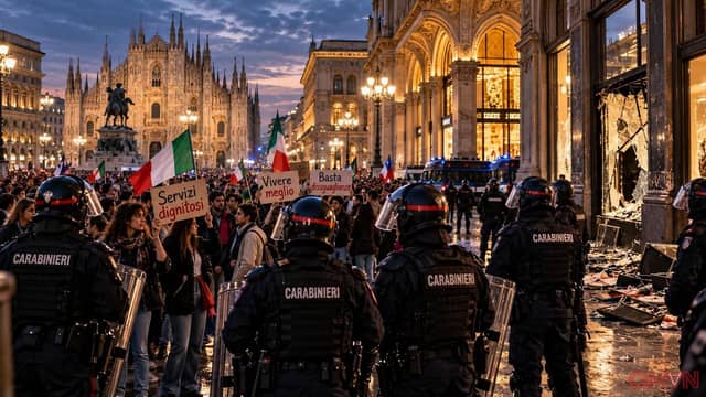 Italy siết quyền giữ người chưa thành niên sau bạo loạn Milan, tranh luận an ninh và công bằng xã hội nóng lên