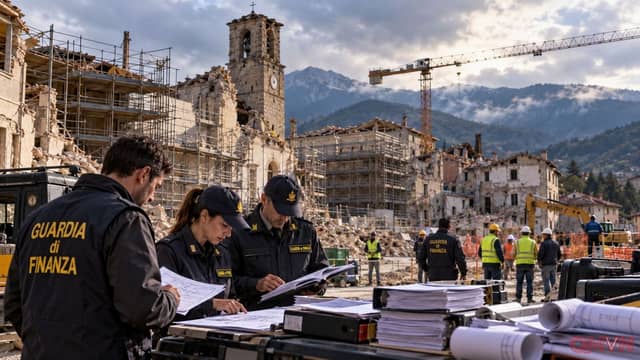 Italy điều tra nghi vấn gian lận quỹ tái thiết động đất 2016, 51 người bị điều tra và hơn 57 triệu euro bị phong tỏa