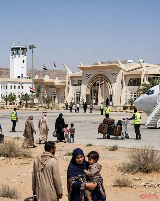 Quân đội Yemen tố lực lượng Houthi tấn công sân bay Rayyan ở Mukalla lần thứ tư trong vài giờ khi giao tranh leo thang