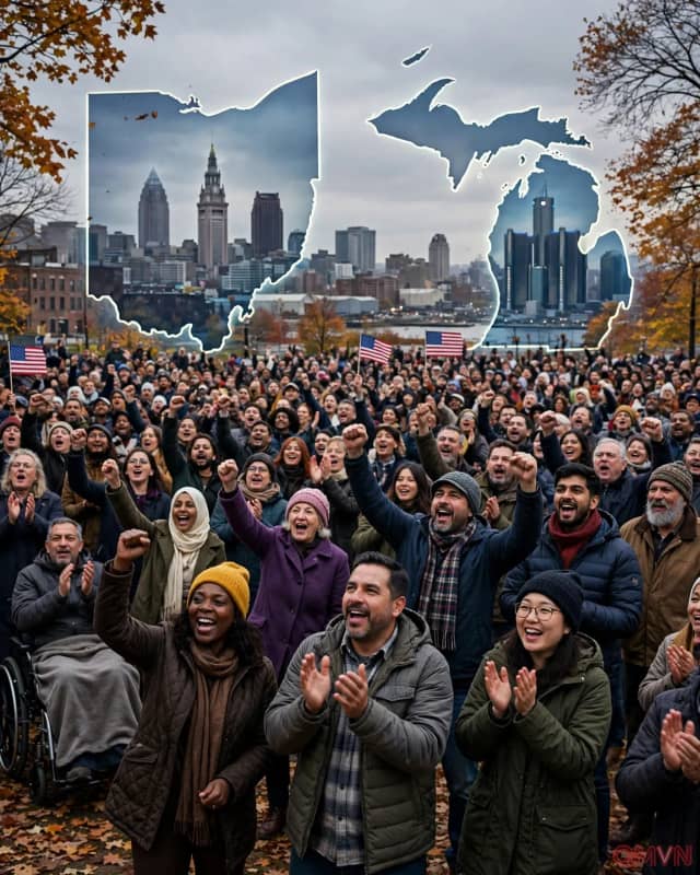 Cựu Tổng thống Obama tăng tốc vận động cho đảng Dân chủ tại Ohio và Michigan trước bầu cử giữa kỳ