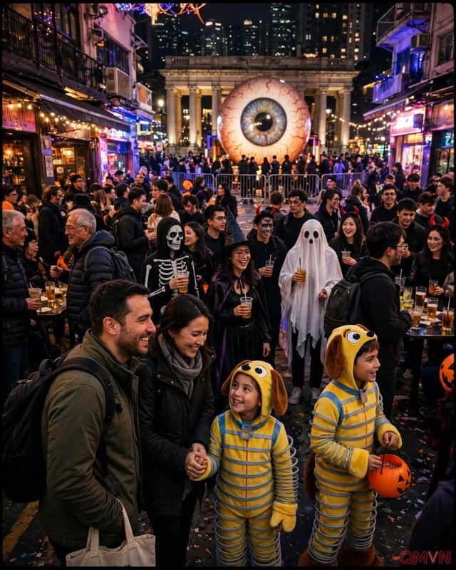 Halloween đến sớm ở Hồng Kông: lễ hội thu hút đông đảo du khách, giúp doanh thu một số quán bar tăng tới 20%