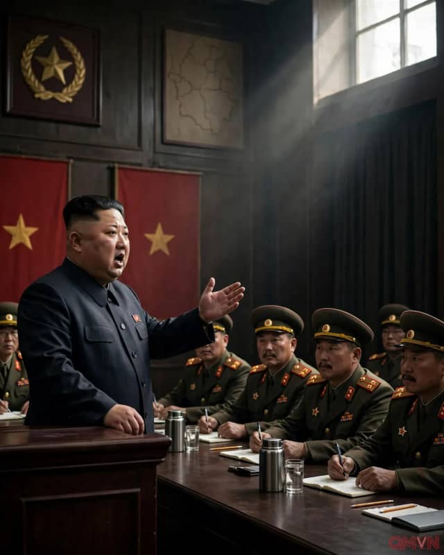 Nhà lãnh đạo Triều Tiên Kim Jong-un kêu gọi xây dựng “quân đội mạnh nhất” tại hội nghị đại đội trưởng ở Bình Nhưỡng