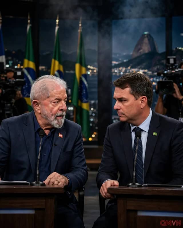 Flavio Bolsonaro và Tổng thống Lula gần như ngang ngửa trước vòng bầu cử quyết định ở Brazil, theo thăm dò CNT/MDA