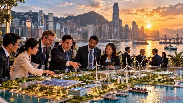 Hong Kong muốn trở thành cửa ngõ công nghệ xanh cho Vành đai và Con đường, biến lợi thế tài chính thành hợp tác thực chất