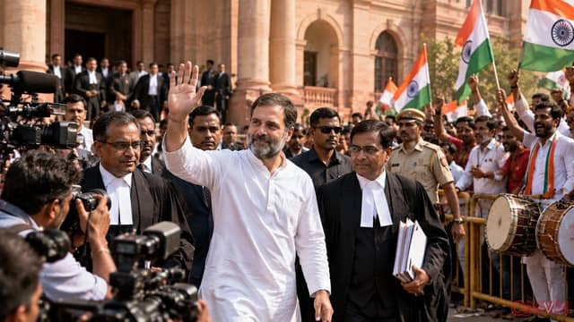 Rahul Gandhi được tuyên trắng án trong vụ phỉ báng kéo dài tám năm, mở ra tranh luận mới về quyền phát biểu chính trị tại Ấn Độ