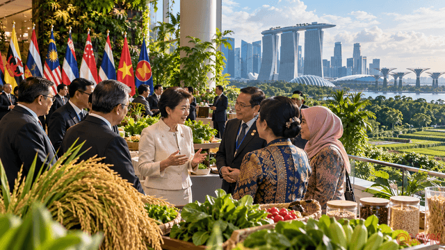 Singapore đăng cai hội nghị nông nghiệp và lâm nghiệp ASEAN, tìm lời giải chung cho an ninh lương thực giữa biến động khí hậu