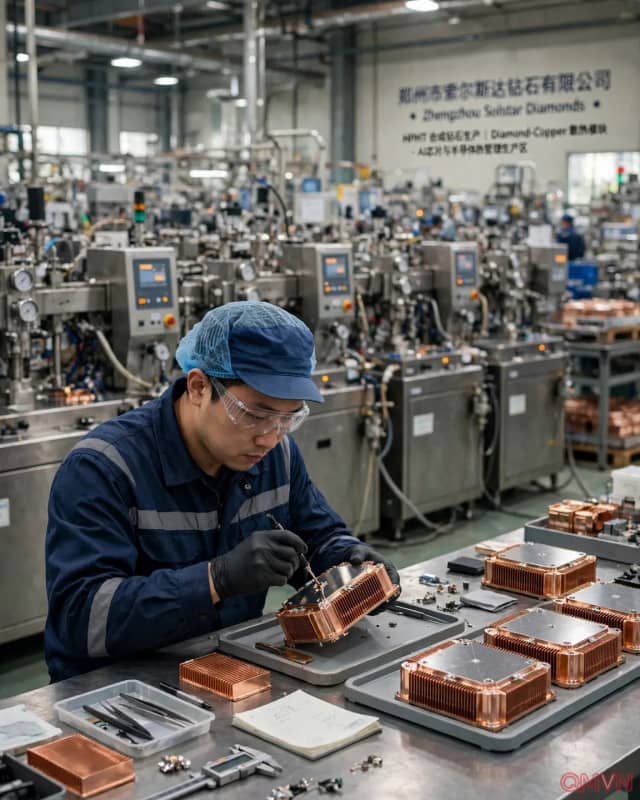Các nhà sản xuất kim cương nhân tạo Trung Quốc nhắm tới AI và chip để tìm động lực tăng trưởng mới