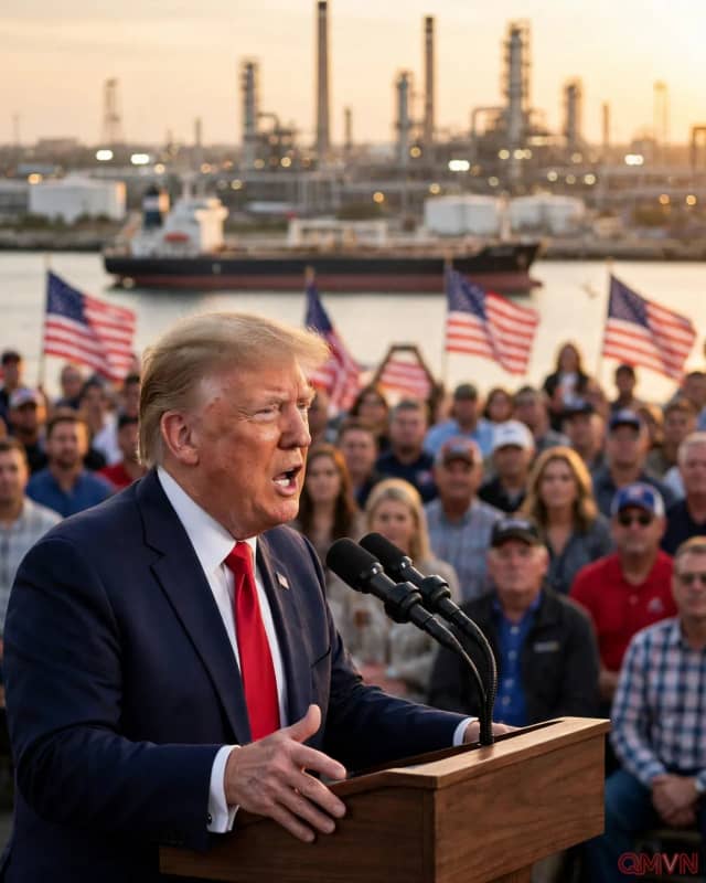 Trump mang dầu Venezuela và lời hứa hạ giá xăng đến Texas, nỗ lực giữ ghế Thượng viện Mỹ cho Paxton trước cơ hội lịch sử của phe Dân chủ