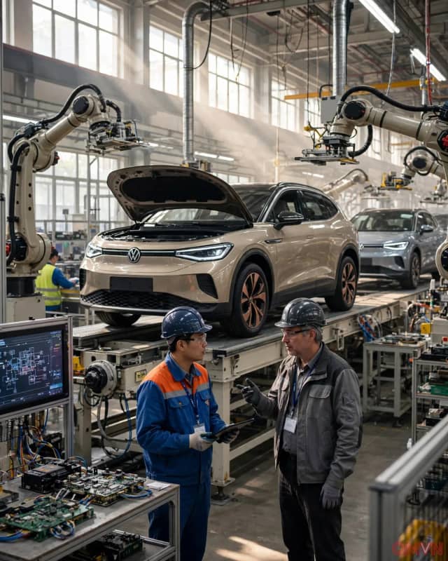 Volkswagen đảo chiều chiến lược: Toàn cầu hóa công nghệ xe điện phát triển tại Trung Quốc để giành lại vị thế cạnh tranh