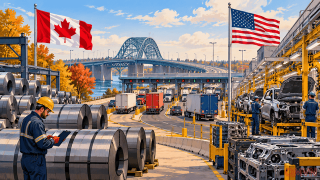 Canada và Mỹ tiến chậm trong đàm phán thương mại khi thuế thép, ô tô đặt sức ép lên hai nền kinh tế