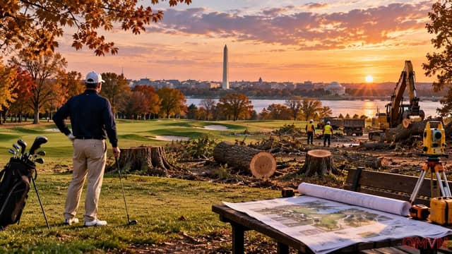 Mỹ xác nhận kế hoạch đóng sân golf lịch sử ở Washington giữa tranh cãi pháp lý về cây xanh và quyền tiếp cận công cộng