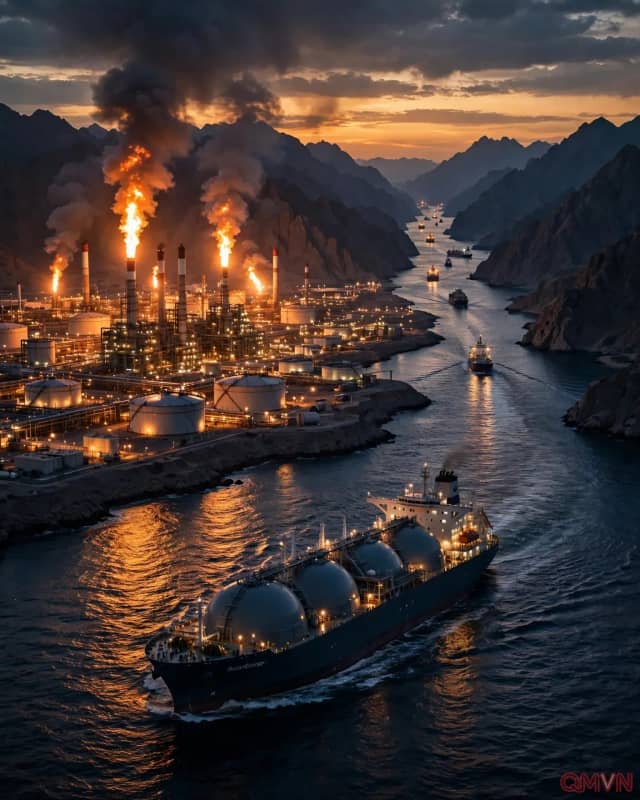 QatarEnergy mua khí hóa lỏng từ Mỹ xây dựng lá chắn tài chính phòng ngừa đóng cửa eo biển Hormuz