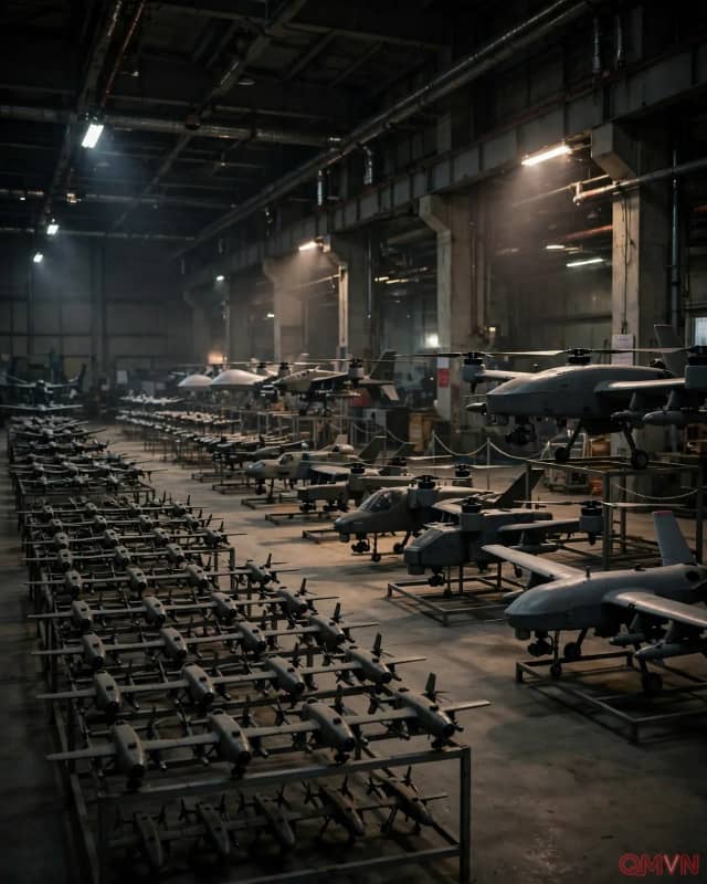 Triều Tiên phô diễn máy bay không người lái và tên lửa, ông Kim Jong-un thúc đẩy phát triển vũ khí AI