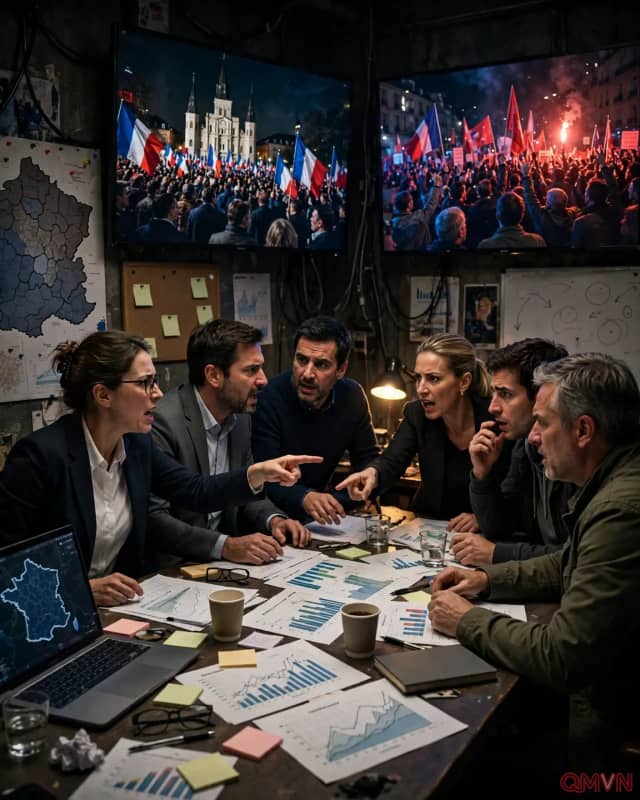 Phe trung dung Pháp chia rẽ, khả năng vòng hai giữa Le Pen và Mélenchon tăng cao