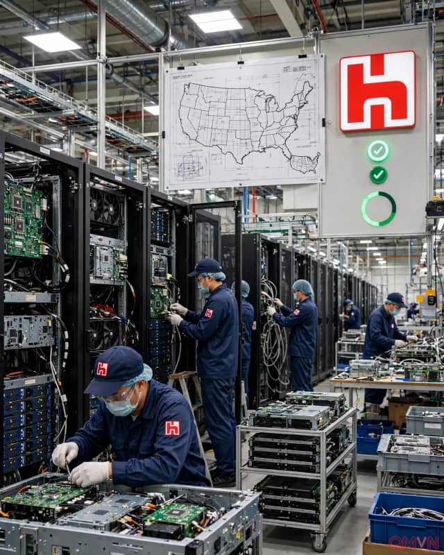 Foxconn đặt mục tiêu nắm 50% thị trường máy chủ AI toàn cầu trong vài năm tới