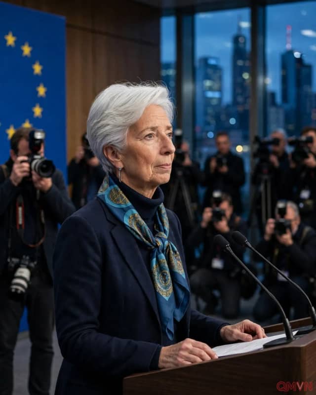 Bà Lagarde rời ECB sớm để “tự do lên tiếng”, lãi suất khu vực đồng euro giữ nguyên ở 2,5%