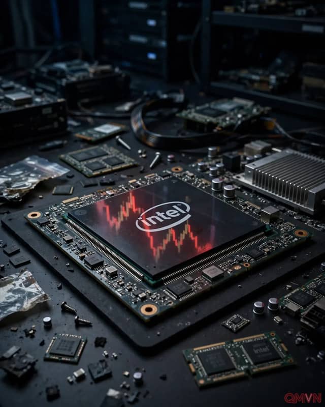 Cú sập lịch sử của tập đoàn Intel thổi bay 146 tỷ USD và châm ngòi làn sóng bán tháo bán dẫn toàn cầu