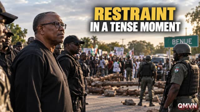 Vụ chặn đoàn xe tại Benue đặt sự kiềm chế chính trị của Nigeria trước phép thử trước bầu cử 2027