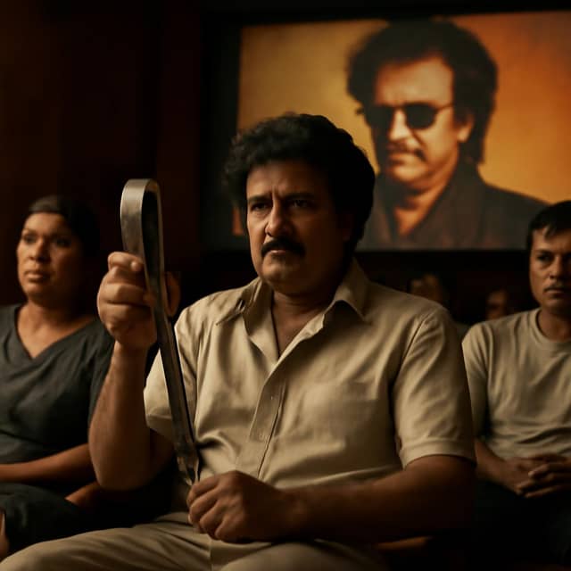 Tập thể Facebook Kerala tái hiện phim Baashha của Rajinikanth theo phong cách phim cơ analog