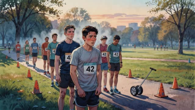 Đường chạy marathon Edmonton dài hơn 674 mét so với quy định