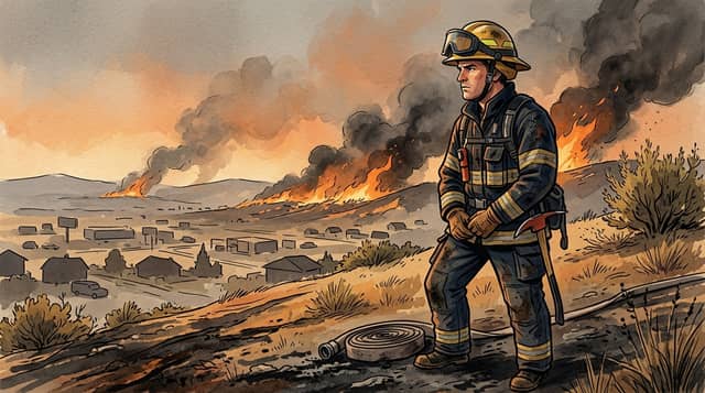 Hàng chục nghìn người phải sơ tán do cháy rừng lan rộng ở Reno, Nevada