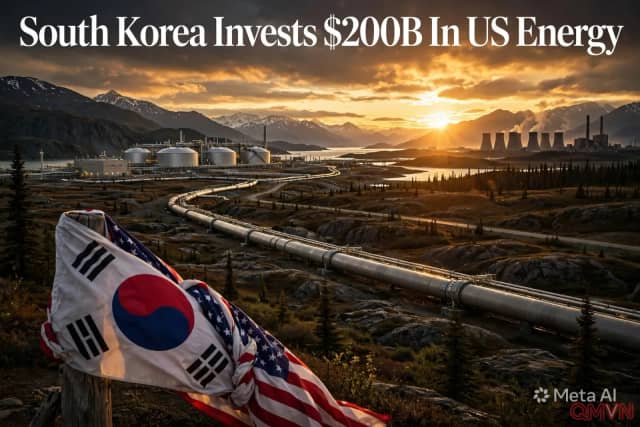 Hàn Quốc rót 200 tỷ USD vào năng lượng Mỹ: Từ đường ống khí đốt Alaska đến tám nhà máy điện hạt nhân, cái giá của thỏa thuận thuế quan