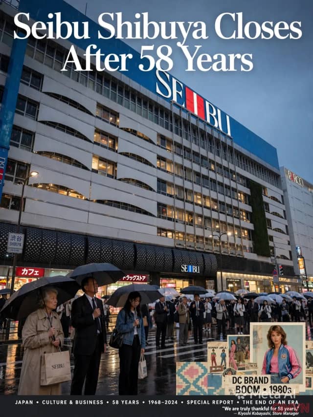 Trung tâm thương mại Seibu Shibuya đóng cửa sau 58 năm, khép lại một biểu tượng văn hóa giới trẻ của thủ đô Tokyo