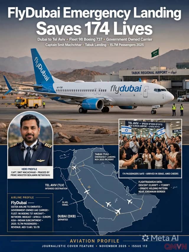 Chân dung FlyDubai, hãng hàng không Dubai trong tâm bão sau vụ cơ trưởng bị đâm giữa chuyến bay tới Israel