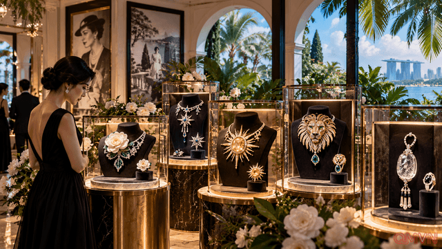 Chanel đưa Signes & Symboles tới Singapore: Khi mê tín, ký ức và biểu tượng trở thành trang sức cao cấp